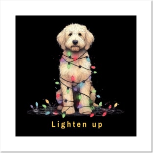 Lighten Up Labradoodle Posters and Art